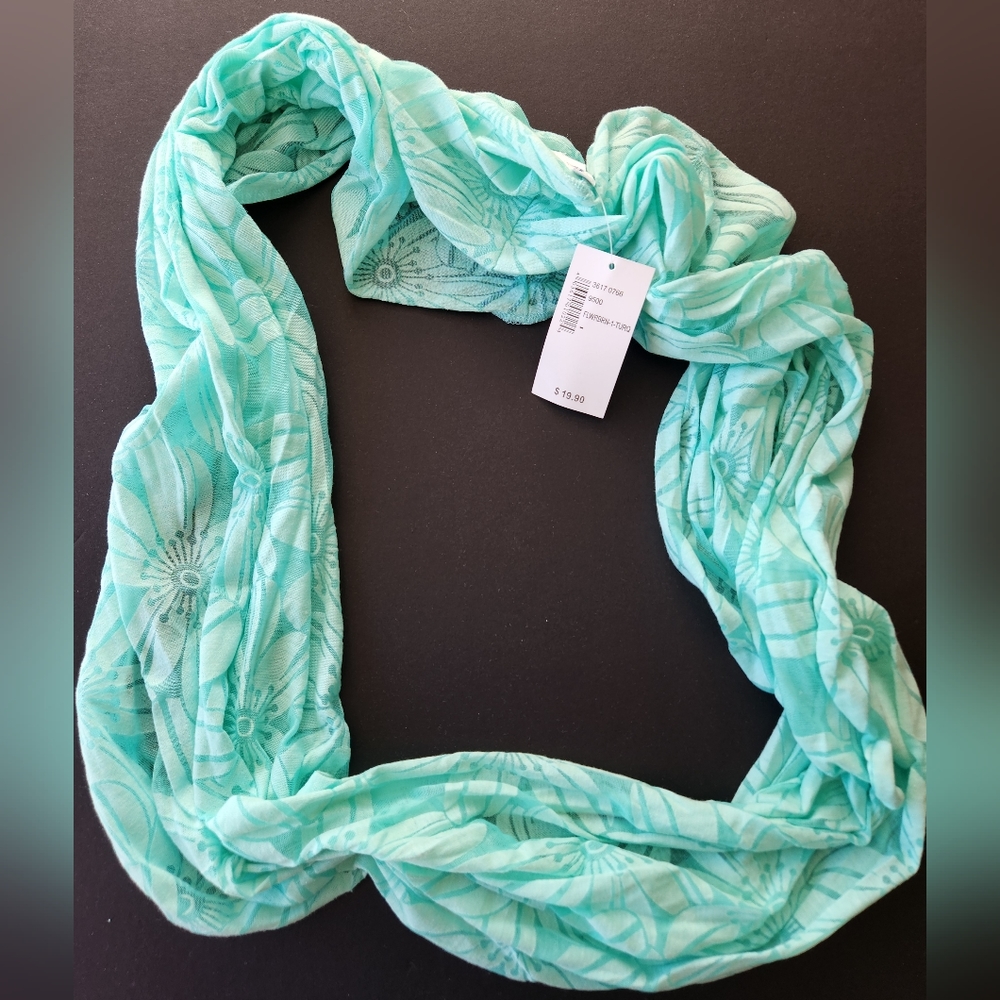 Ricki's Flower Infinity Scarf